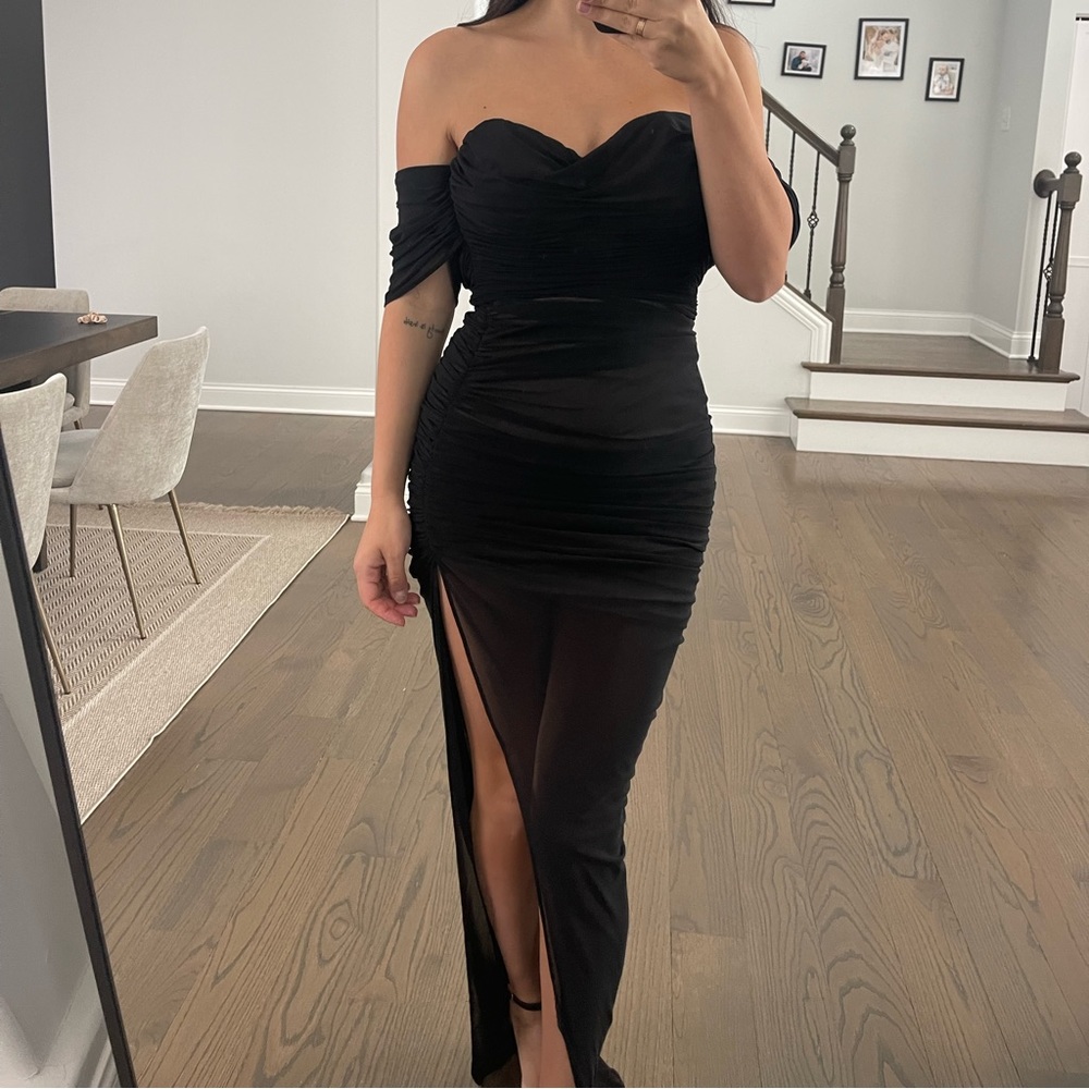 Dita Mesh Gown in Black
Nookie